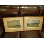 Pair of Lionel Edwards Signed Artist Proof Prints The Meynell and The Cambridge University Drag