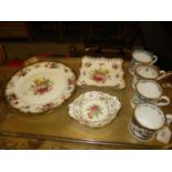 Three Hammersley Dishes and 4 Royal Collection Trust Cups