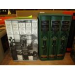 Two Boxed Sets of Folio Society Books - Leo Tolstoy and George Orwell