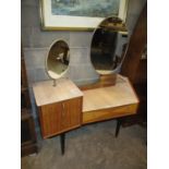 Mid 20th Century Melamine Top Dressing Table, 120cm