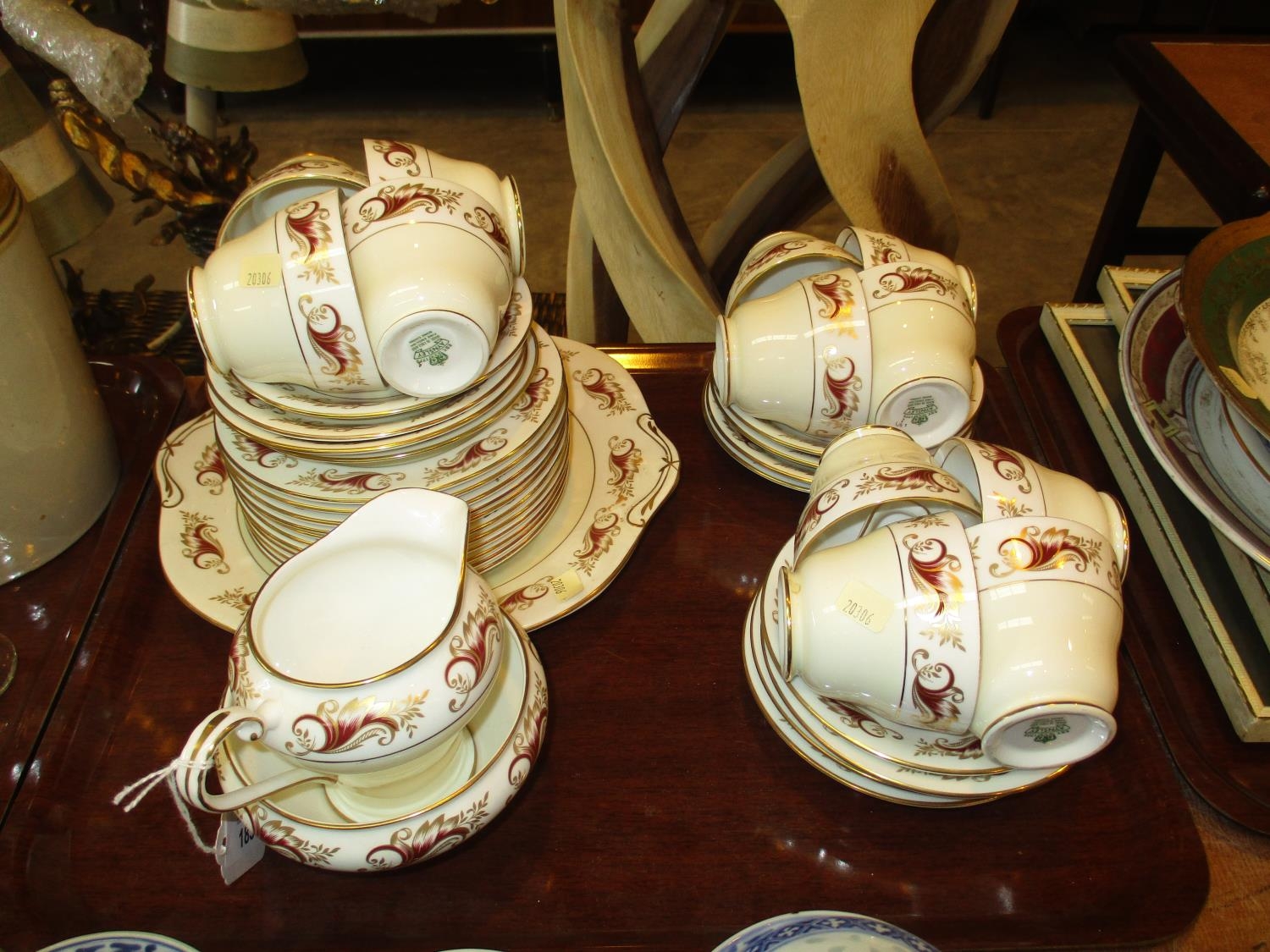 Aynsley 38 Piece Tea Set