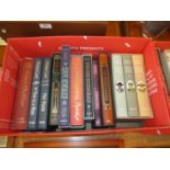 Boxed Set of Agatha Christie and 9 Other Folio Society Books