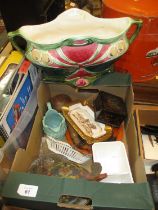 Box of Ceramics and Glass