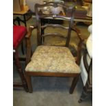 Ladder Back Elbow Chair