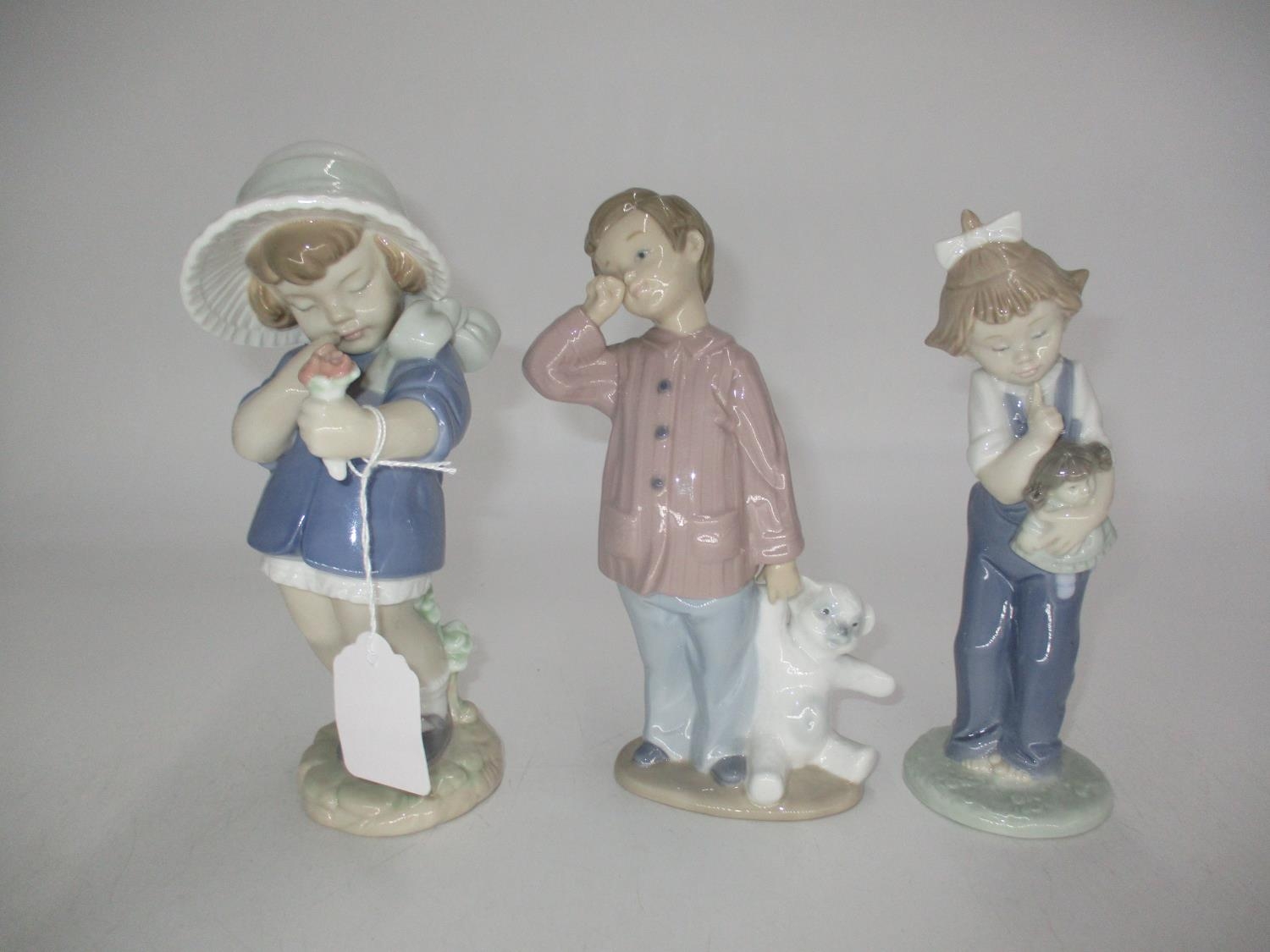 Three Nao Figures of Children