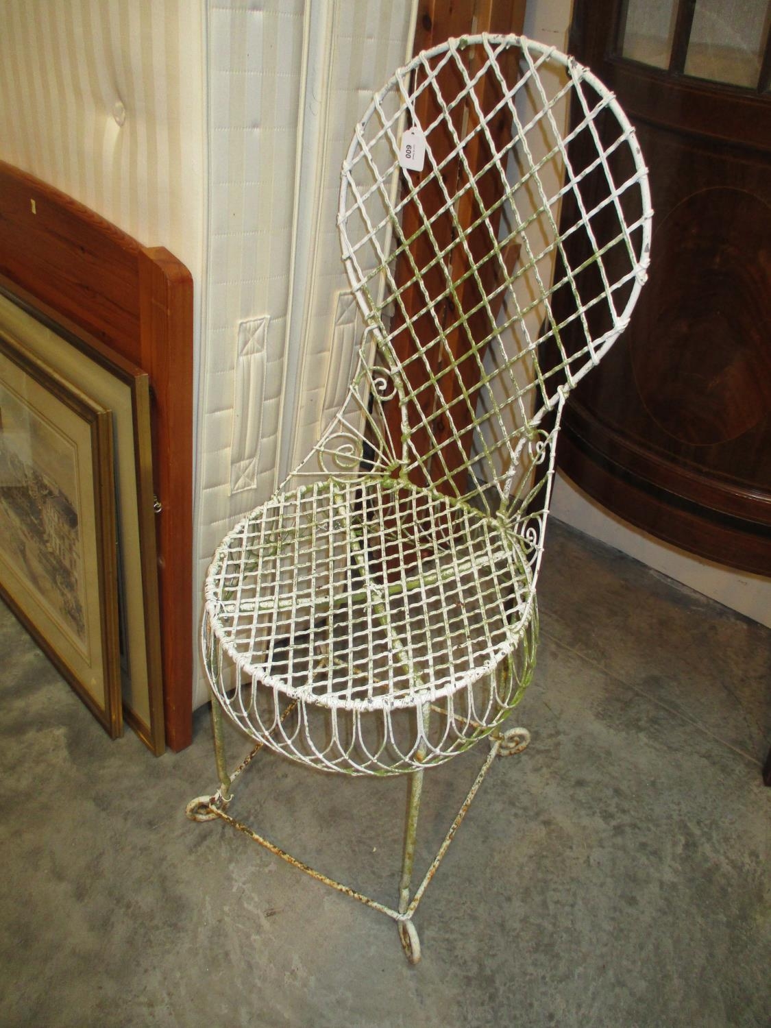 Vintage Metal Garden Chair