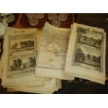 Selection of Engravings - Walpoles New Complete British Traveller etc