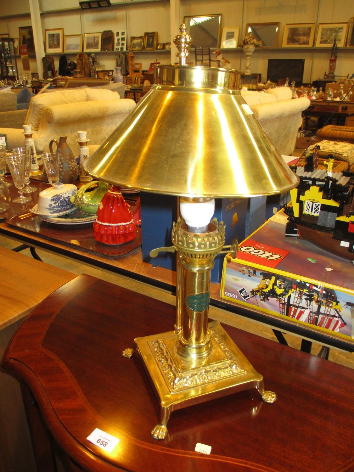 Orient Express Style Table Lamp