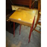 Vintage Raytel Childs Desk Chair with Stool