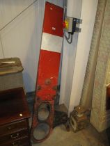 Vintage Railway Signal Arm and Lantern