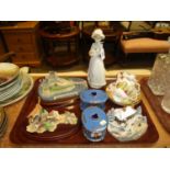 Border Fine Arts Fox and Hare, Nao Figure, Pair of Royal Albert Cups and Saucers etc