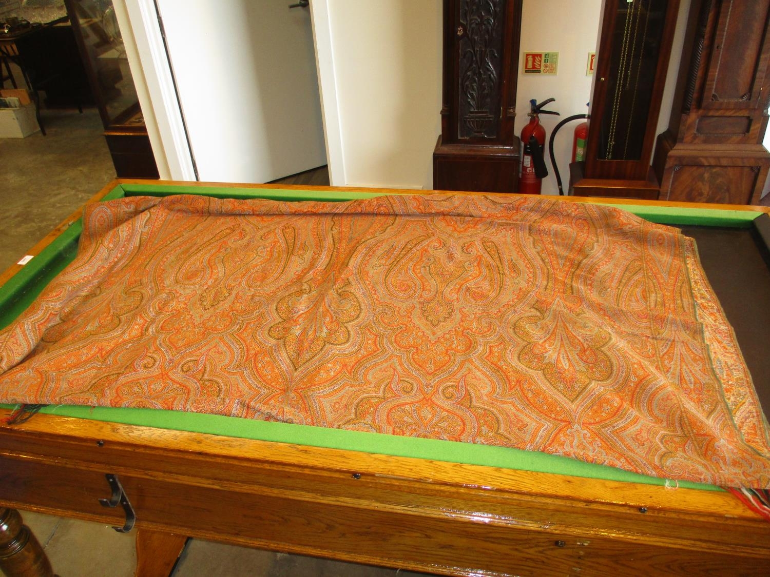 Victorian Paisley Shawl, some faults