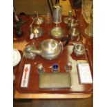 Silver Plate and Stainless Steel Items etc