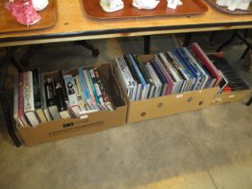 Two Boxes of Books - Film, TV etc, and 25 Books - Scottish Crime