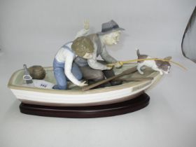 Lladro Fishing with Gramps No. 5215