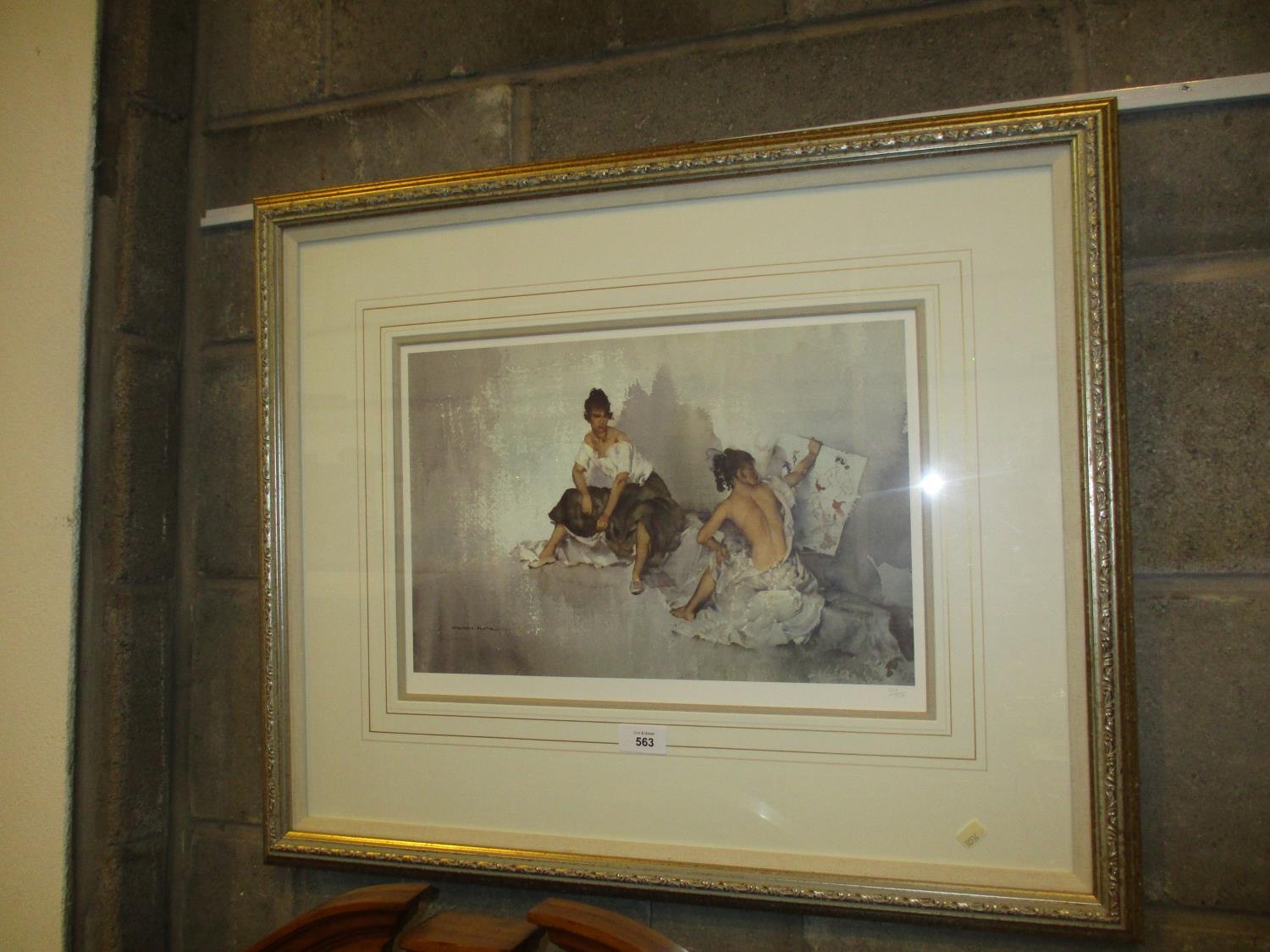 William Russell Flint Limited Edition Print 539/750