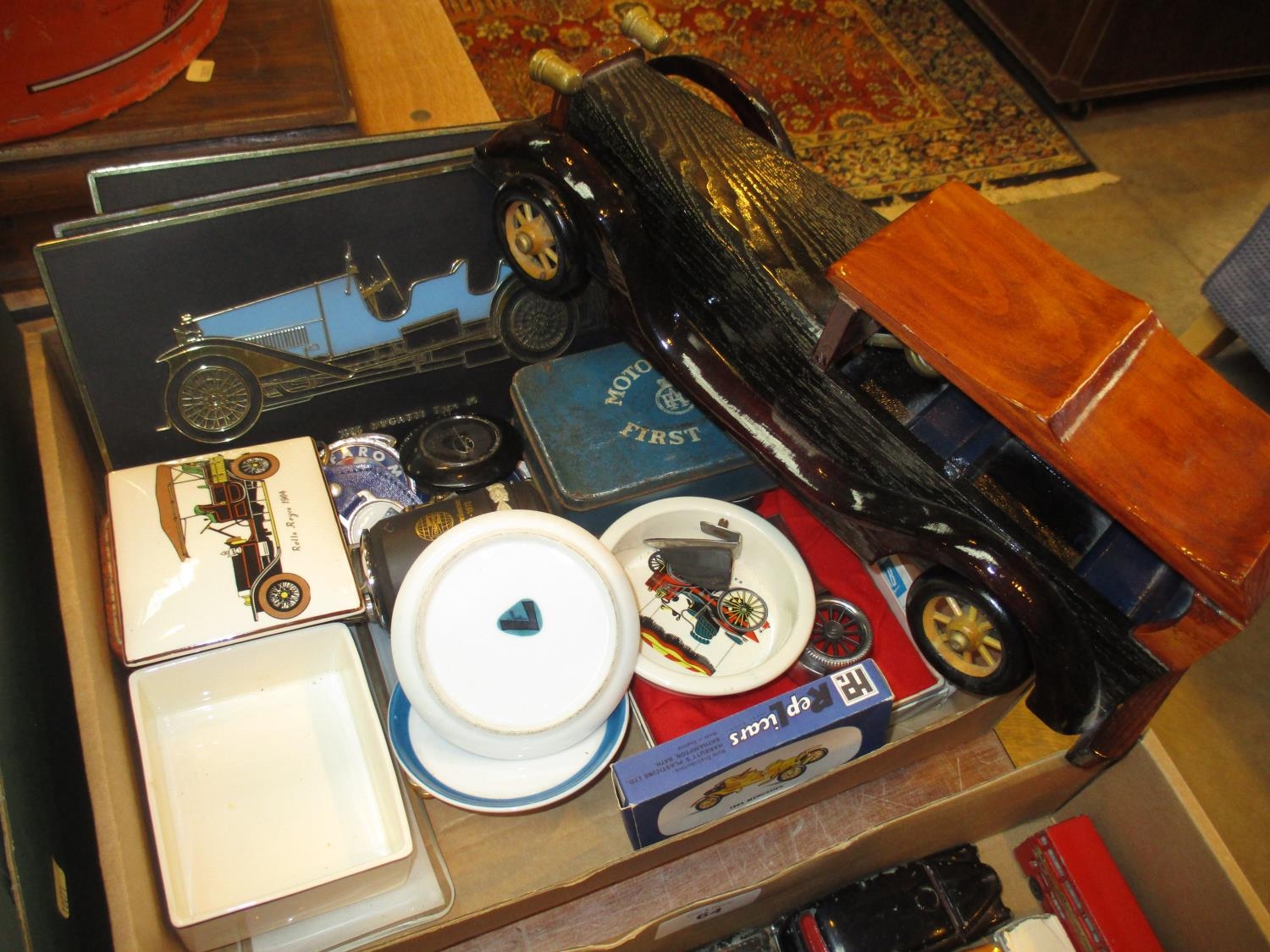 Box of Car Collectables