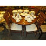 Mahogany 6 Piece Dining Room Suite