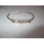 Ortak Silver Bangle