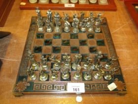 Metal Figure Chess Set