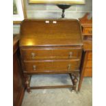 1920's Oak Bureau, 74cm