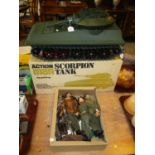 Action Man Scorpion Tank, 3 Figures and Accessories