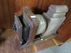 A VINTAGE LARGE MAGIC LANTERN