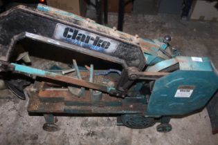 A CLARKE METALWORKER DONKEY SAW