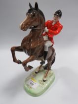 A BESWICK REARING HUNT MANS NUMBER 868 S/D