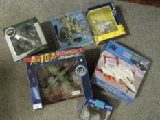 A COLLECTION OF MODEL AIRCRAFT IN ORIGINAL PACKING TO INCLUDE THE THUNDERBOLT 11