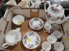 A WEDGWOOD HATHAWAY TEA SET