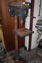 A CLARKE METALWORKER FLOOR STANDING PILLAR DRILL