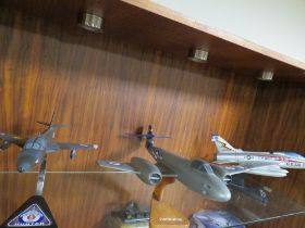 THREE MODEL AIRCRAFT ON BASES TO INCLUDE U.S AIR FORCE AND HUNTER XL613