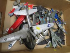TWO TRAYS OF ASSORTED MODEL AIRCRAFT