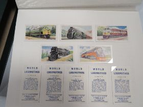 AN ALBUM OF RAILWAY INTEREST CIGARETTE CARDS