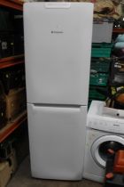 A HOTPOINT FROST FREE FRIDGE FREEZER