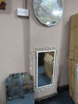 THREE ASSORTED VINTAGE MIRRORS