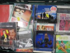 TWO TRAYS OF CD'S MAINLY EASY LISTENING (HOUSE CLEARANCE UNCHECKED )