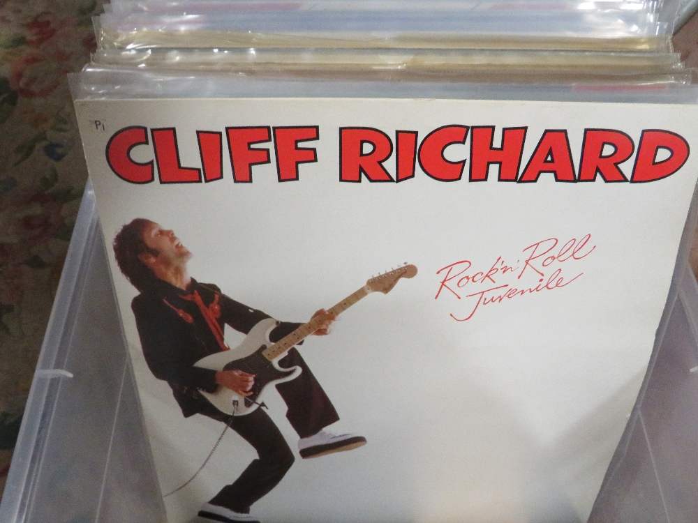 CIRCA 100 LP RECORDS TO INCLUDE 17 DIFFERENT CLIFF RICHARD RECORDS - Image 3 of 4
