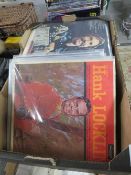OVER 50 COUNTRY AND WESTERN LP RECORDS , CONDITION MOSTLY VG, ARTISTS INCLUDE WAYLON JENNINGS,