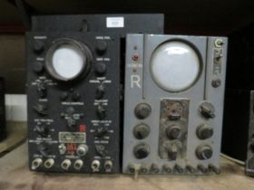 TWO POST WAR MILITARY OSCILLOSCOPES TO INCLUDE A TS-100/AP EXAMPLE (2)