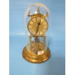 A DOMED TORSION CLOCK A/F