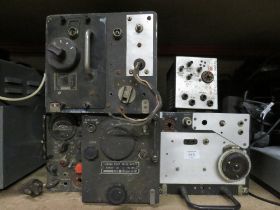 A SELECTION OF MILITARY RADAR AND TUNING UNITS (4)
