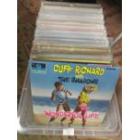 CIRCA 100 LP RECORDS TO INCLUDE 17 DIFFERENT CLIFF RICHARD RECORDS