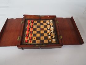 A TRAVELLING CHESS SET