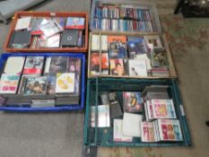 A LARGE QUANTITY OF CD'S (FROM HOUSE CLEARANCE CONTENTS NOT CHECKED )