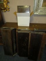 A VINTAGE OAK AND SECTIONAL 'WERNICKE' STYLE BOOKCASE A/F