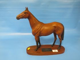 A BESWICK RED RUM CONNOISSEUR MODEL HORSE