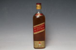 1 BOTTLE JOHNNIE WALKER RED LABEL OLD SCOTCH WHISKY - MID SHOULDER