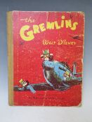 "THE GREMLINS" BOOK From The Walt Disney Production, A Royal Air Force Story by Flight Lieutenant